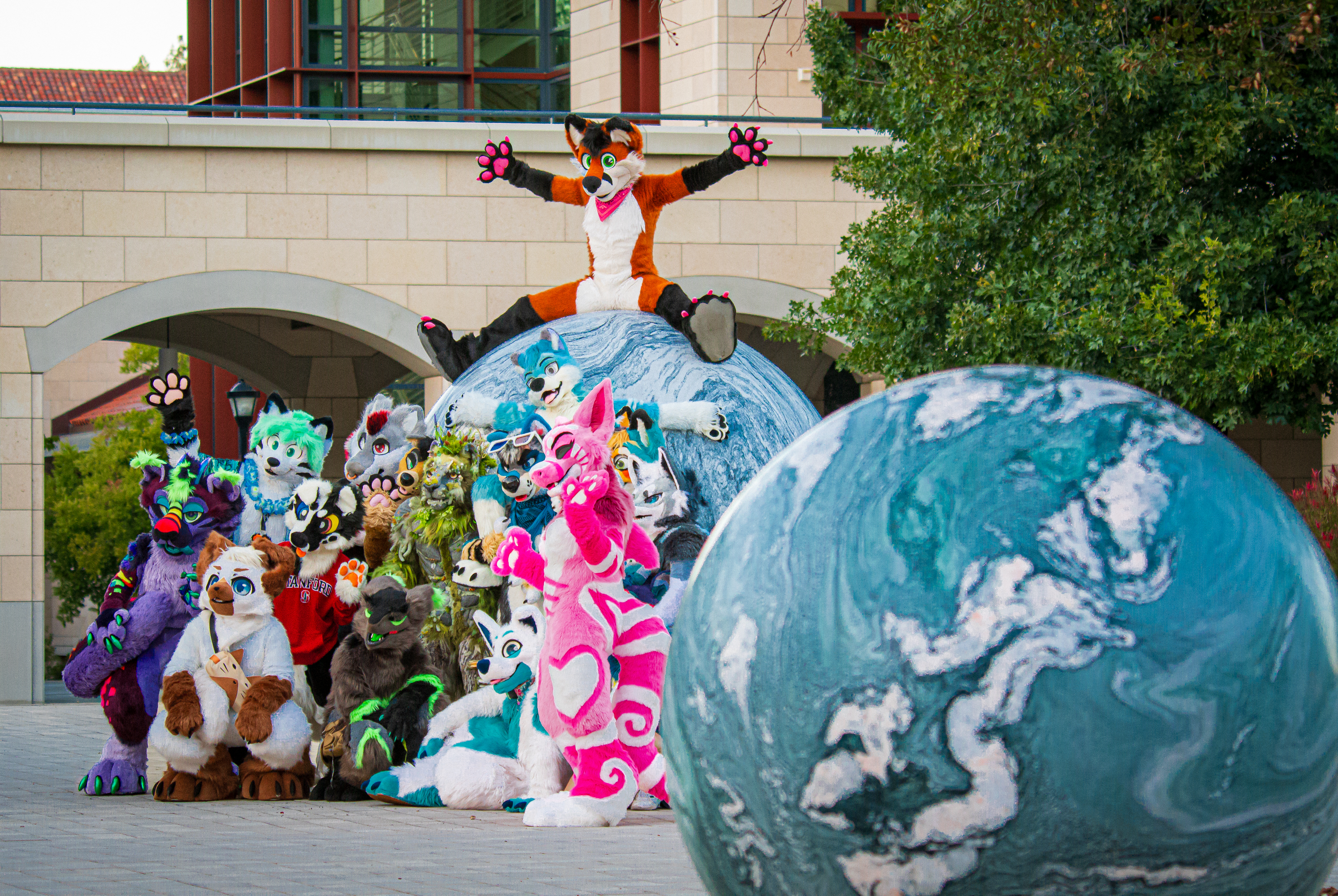 2024-08-18 - Group Photo at Stanford _Pars pro Toto_ - Stanford Furmeet (Stanford, CA)