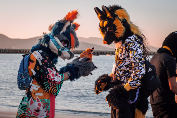 2024-10-19 - Leon & Cosmo - PawGoda (San Francisco, CA)